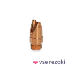 WNQ-06 Сопло сварочное 25мм M10 (Тип-F) Qilin-F -1,2 (M10 H25)